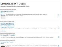 Tablet Screenshot of dx-nexus.blogspot.com