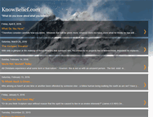Tablet Screenshot of knowbelief.blogspot.com