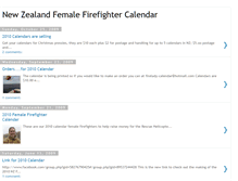 Tablet Screenshot of newzealandfemalefirefightercalendar.blogspot.com