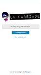 Mobile Screenshot of lacabezadejavierroeder.blogspot.com