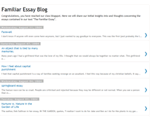 Tablet Screenshot of familiaressay.blogspot.com