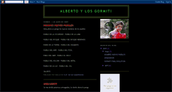 Desktop Screenshot of albertoylosgormiti.blogspot.com