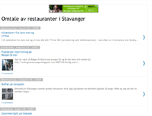 Tablet Screenshot of eatingoutstavanger.blogspot.com