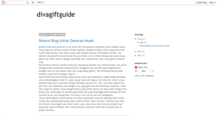 Desktop Screenshot of divagiftguide.blogspot.com