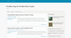 Desktop Screenshot of prediksi-terjitu.blogspot.com