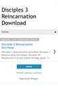 Mobile Screenshot of disciples3reincarnationdownload.blogspot.com
