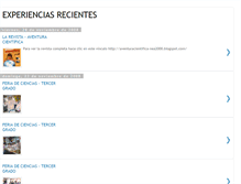 Tablet Screenshot of primariaexperienciasrecientes.blogspot.com