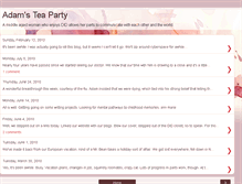 Tablet Screenshot of adamsteaparty.blogspot.com