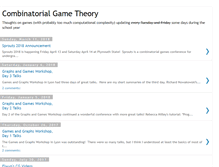 Tablet Screenshot of combinatorialgametheory.blogspot.com