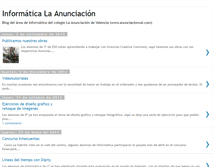 Tablet Screenshot of informatica-laanunciacion.blogspot.com