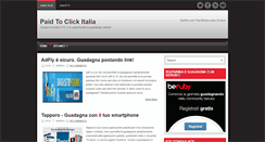 Desktop Screenshot of paidtoclickitalia.blogspot.com