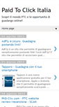 Mobile Screenshot of paidtoclickitalia.blogspot.com