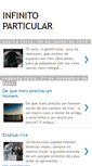 Mobile Screenshot of infinitoparticulardalva.blogspot.com