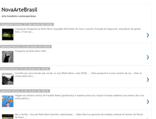 Tablet Screenshot of novaartebrasil.blogspot.com