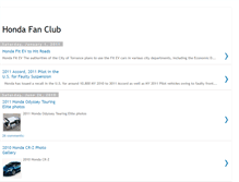 Tablet Screenshot of hondafanclub.blogspot.com