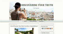 Desktop Screenshot of discoveringyourtruth.blogspot.com