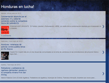 Tablet Screenshot of hondurasenlucha.blogspot.com