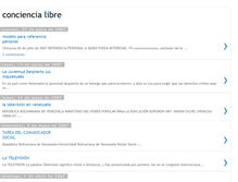 Tablet Screenshot of conciencialibre-wiko.blogspot.com