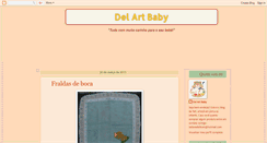 Desktop Screenshot of delartbaby.blogspot.com