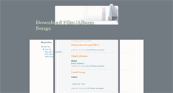 Desktop Screenshot of albumsongs.blogspot.com