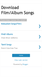 Mobile Screenshot of albumsongs.blogspot.com