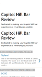 Mobile Screenshot of capitolhillbars.blogspot.com