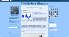 Desktop Screenshot of modernhistorian.blogspot.com