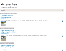 Tablet Screenshot of byggebloggen.blogspot.com