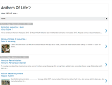 Tablet Screenshot of anthemoflife.blogspot.com