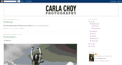 Desktop Screenshot of carlachoyphotography.blogspot.com