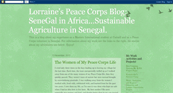 Desktop Screenshot of lorrainepeacecorpsblog.blogspot.com