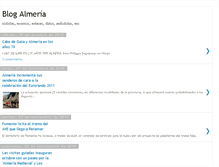 Tablet Screenshot of almeriablog.blogspot.com