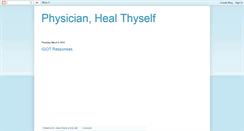 Desktop Screenshot of mdhealthyself.blogspot.com