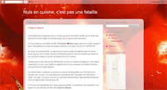 Desktop Screenshot of nulencuisine.blogspot.com