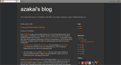 Desktop Screenshot of mozakai.blogspot.com