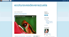 Desktop Screenshot of ecoturavesdevenezuela.blogspot.com