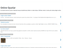Tablet Screenshot of internetoyunlar.blogspot.com