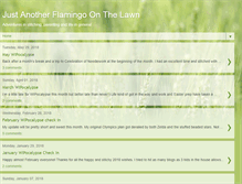 Tablet Screenshot of justanotherflamingo.blogspot.com