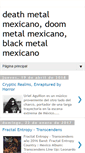 Mobile Screenshot of deathmetaldemexico.blogspot.com