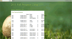 Desktop Screenshot of fallprospectcamp.blogspot.com