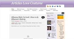 Desktop Screenshot of garment-costume.blogspot.com