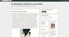 Desktop Screenshot of inutilidadespublicaseprivadas.blogspot.com