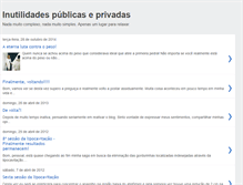 Tablet Screenshot of inutilidadespublicaseprivadas.blogspot.com