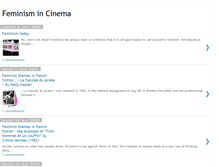 Tablet Screenshot of feminismincinema.blogspot.com