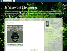 Tablet Screenshot of 365-gnomes.blogspot.com