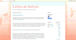 Desktop Screenshot of leiloesdeimoveis.blogspot.com
