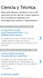 Mobile Screenshot of cienciayttec.blogspot.com