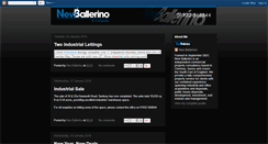 Desktop Screenshot of newballerino.blogspot.com