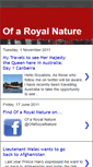 Mobile Screenshot of ofaroyalnature.blogspot.com