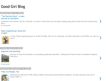 Tablet Screenshot of mygoodgirlblog.blogspot.com